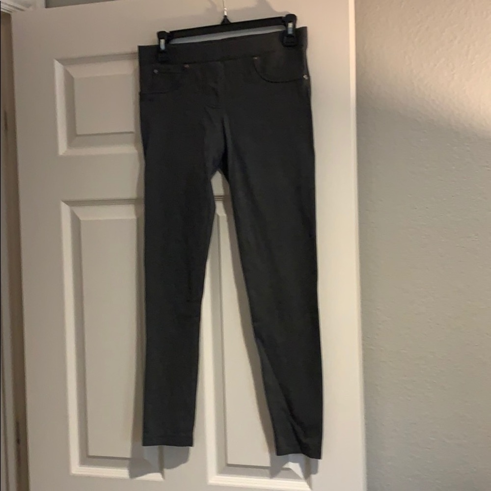 Trina Turk grey leggings, sz 4